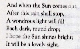 The Rain poem explanation of all stanzas