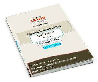 1st year English Applications notes PDF