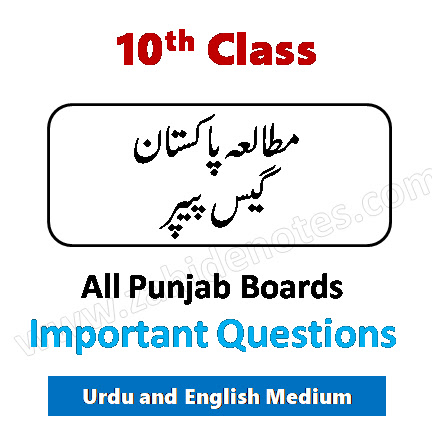 10th class pak study guess paper 2025 pdf download
