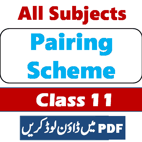 1st year pairing Scheme 2026 Punjab Board pdf download