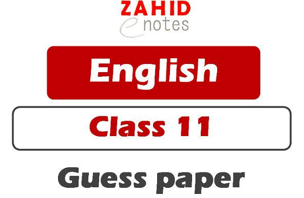 1st year English guess paper 2026 Punjab board