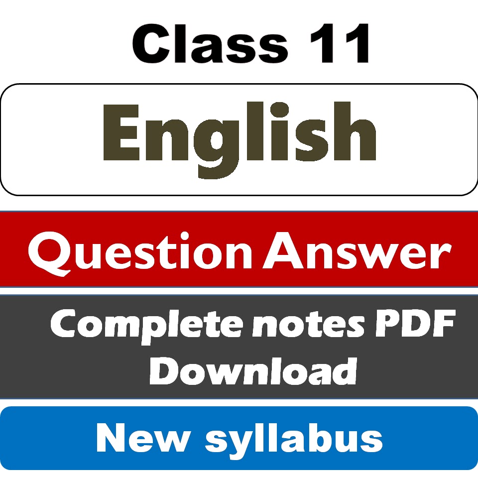 1st year English questions answers notes new syllabus