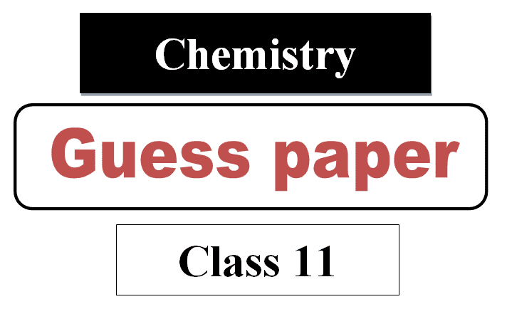 1st year chemistry guess paper 2025 pdf download