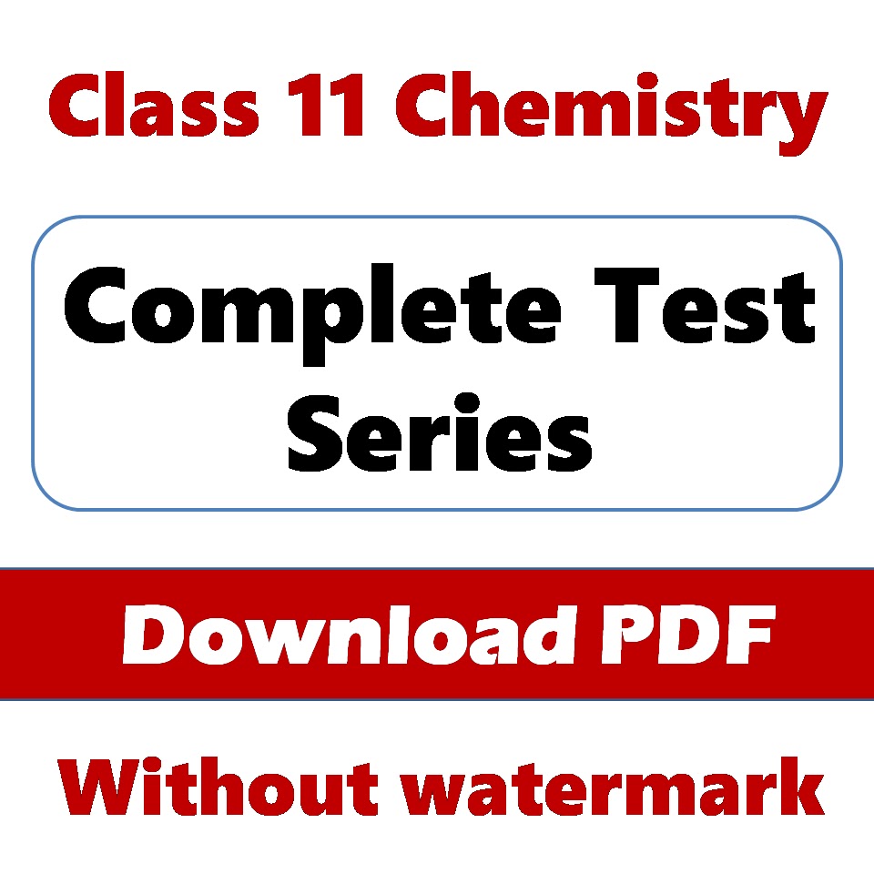 1st year chemistry test series pdf download