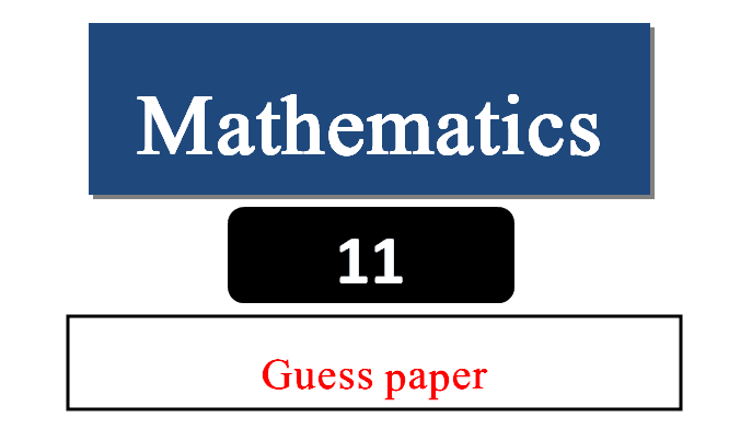 1st year Math guess paper 2025 Punjab boards