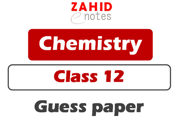 2nd year chemistry guess paper 2026 Punjab board