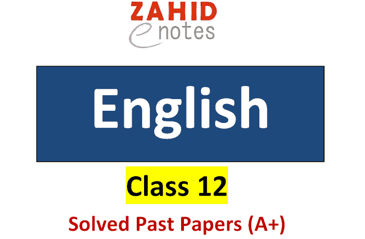 2nd year English solved past papers A+ up to date solved