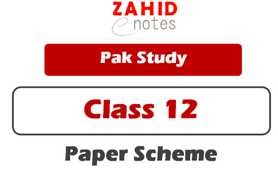 2nd year pak study paper scheme 2026 Punjab boards