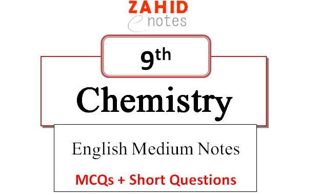 9th class chemistry English medium notes pdf
