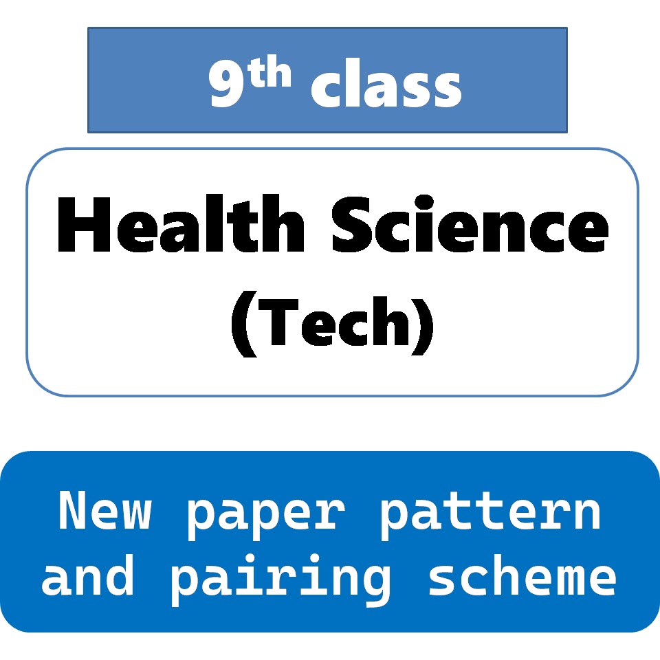 9th class health science pairing scheme 2026