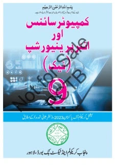 9th class computer science and Entrepreneurship book PDF download