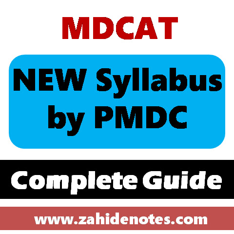 PMDC New Syllabus for MDCAT 2023 pdf download