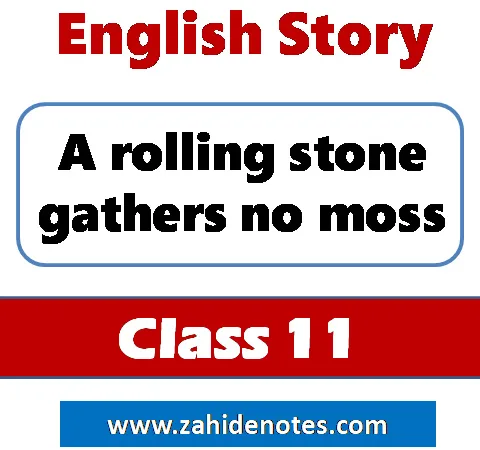 A Rolling Stone Gathers no Moss – an interesting story