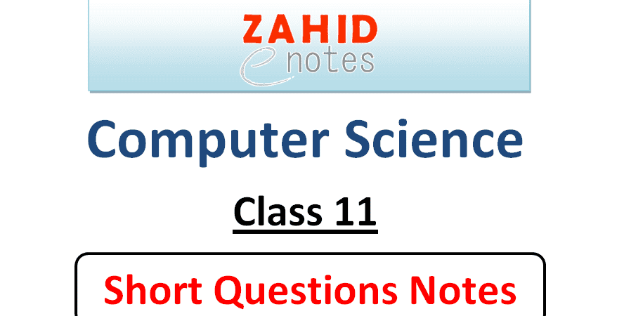 1st year computer science notes pdf download