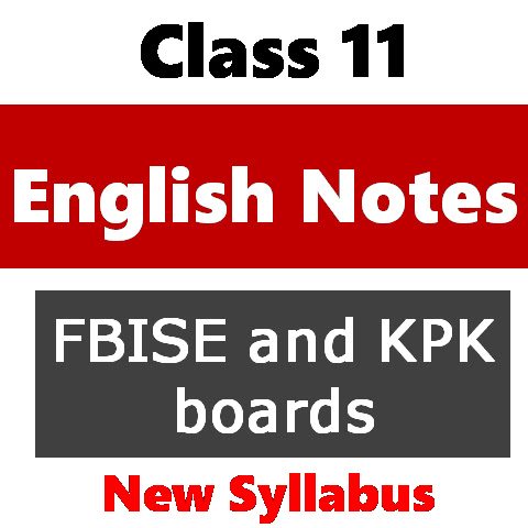 1st year English Notes KPK board pdf download