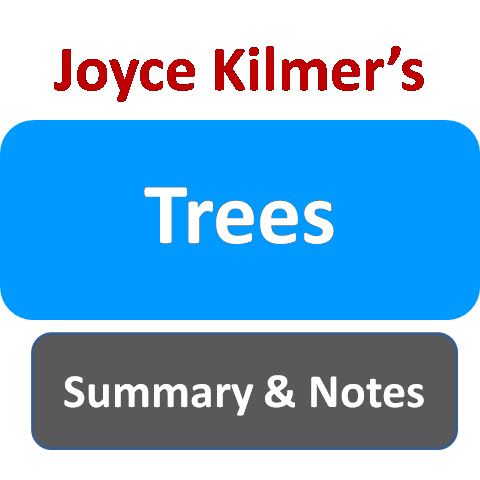 Summary of the poem Trees by Joyce Kilmer